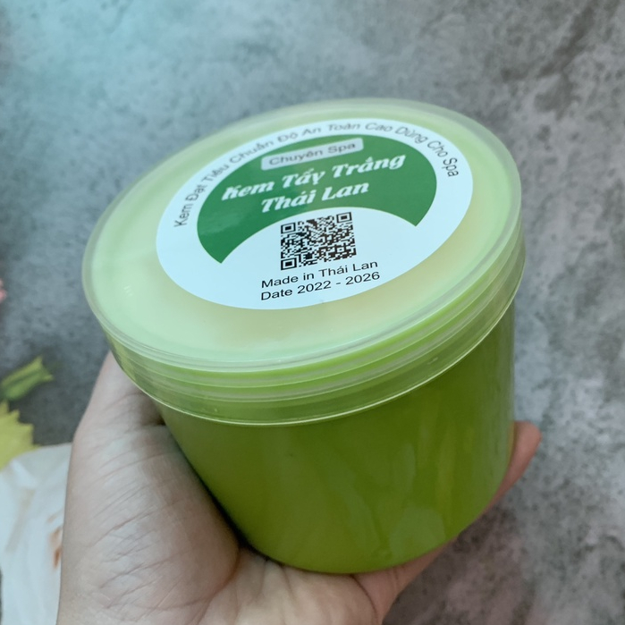 KEM TẨY TRẮNG THÁI LAN BODY CHUYÊN SPA HỦ 500G