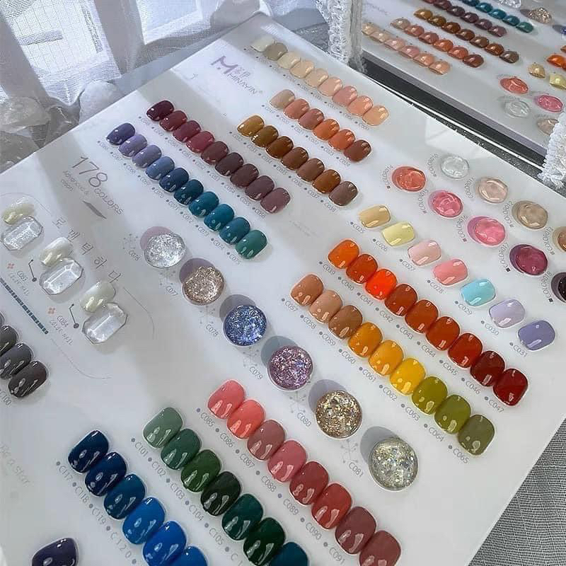 Set Sơn Gel 178 màu Cao cấp hàng chuẩn