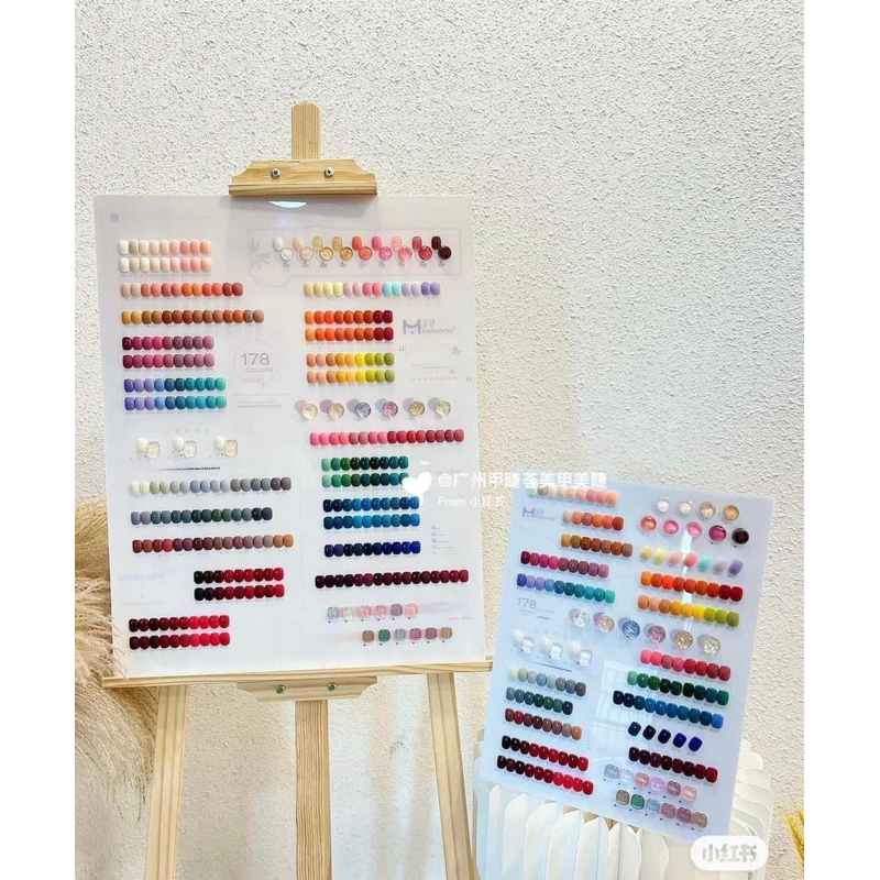 Set Sơn Gel 178 màu Cao cấp hàng chuẩn