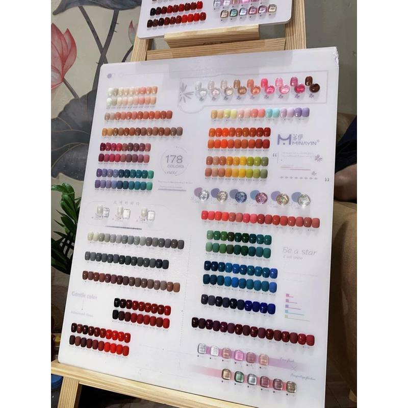 Set Sơn Gel 178 màu Cao cấp hàng chuẩn