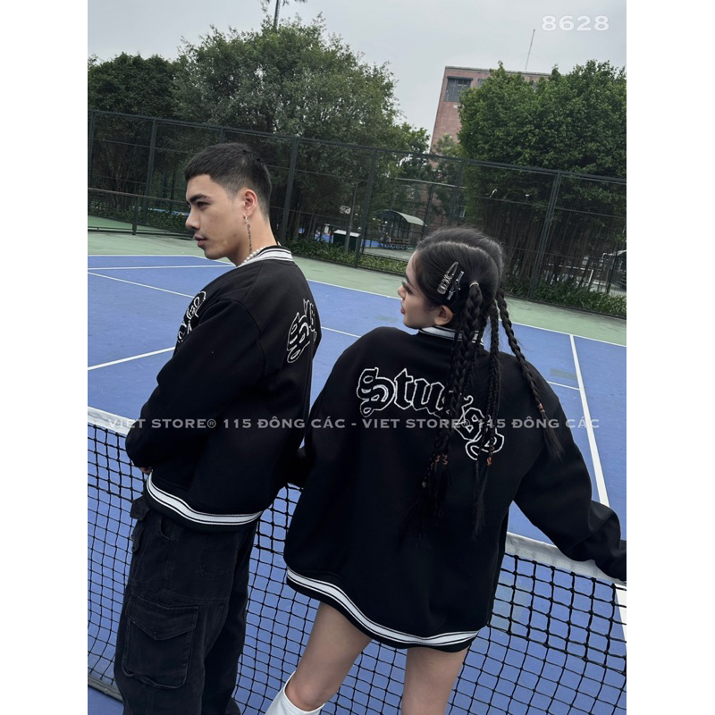 ÁO KHOÁC BOMBER STUSSY 1111 BY VIET STORE