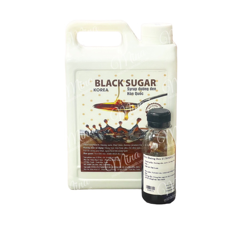 Siro đường đen Hàn Quốc BLACK SUGAR 100g (Syrup đường đen)