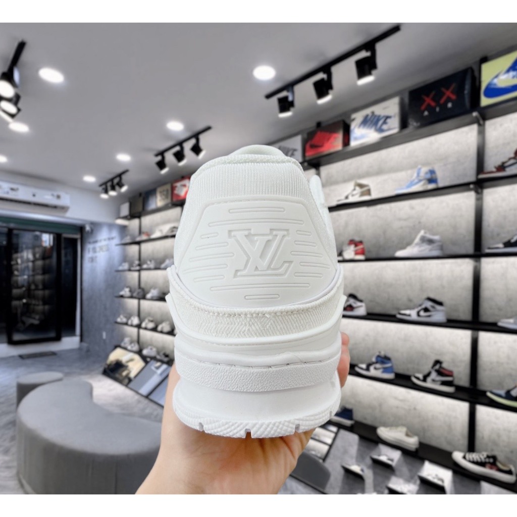Giày Nike_Trắng LV AF1, Giày Air Force 1 LV Louis Vuitton Nam Nữ Hàng Đẹp Full Box Bill