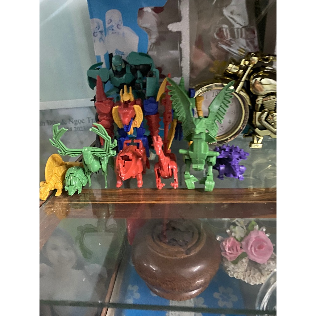 Set 5 gói lắp ráp siêu nhân khủng long - Cần order , lên đơn không nhắn tin trước sẽ giao ngẫu nhiên hàng cùng giá trị