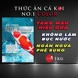 Thức ăn tăng màu Cá Koi No.1 Color 1kg