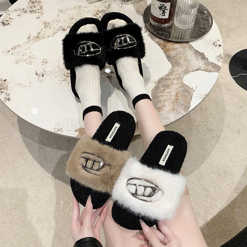 Dép lông tang sắt , quai đai qc full box