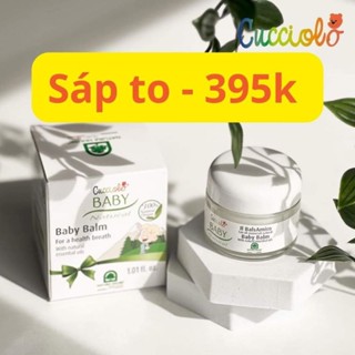 Sáp giữ ấm Cucciolo bảo vệ hô hấp, giảm ho, sổ mũi khi nhiễm lạnh