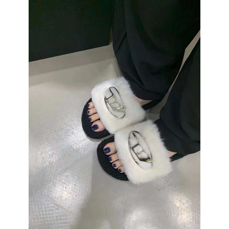 Dép lông tang sắt , quai đai qc full box