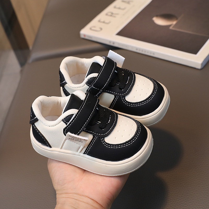 Giày thể thao tập đi da mềm HOT 2024 mã 2351 Quảng Châu cao cấp cho bé trai bé gái từ 6 tháng đến 3 tuổi