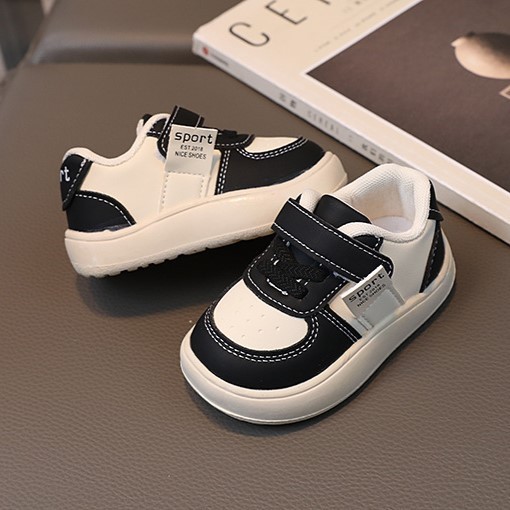 Giày thể thao tập đi da mềm HOT 2024 mã 2351 Quảng Châu cao cấp cho bé trai bé gái từ 6 tháng đến 3 tuổi