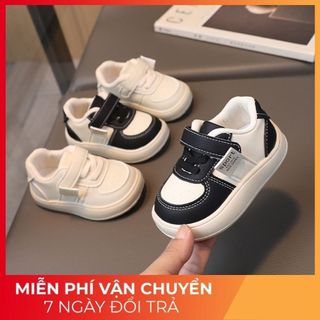 Giày thể thao tập đi da mềm HOT 2024 mã 2351 Quảng Châu cao cấp cho bé trai bé gái từ 6 tháng đến 3 tuổi
