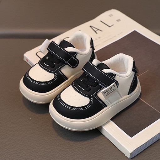 Giày thể thao tập đi da mềm HOT 2024 mã 2351 Quảng Châu cao cấp cho bé trai bé gái từ 6 tháng đến 3 tuổi