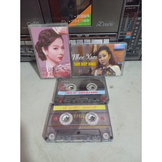 BĂNG CASSETTE LỆ QUYÊN THÚY HÀ  COMBO
