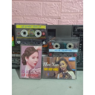 BĂNG CASSETTE LỆ QUYÊN THÚY HÀ  COMBO