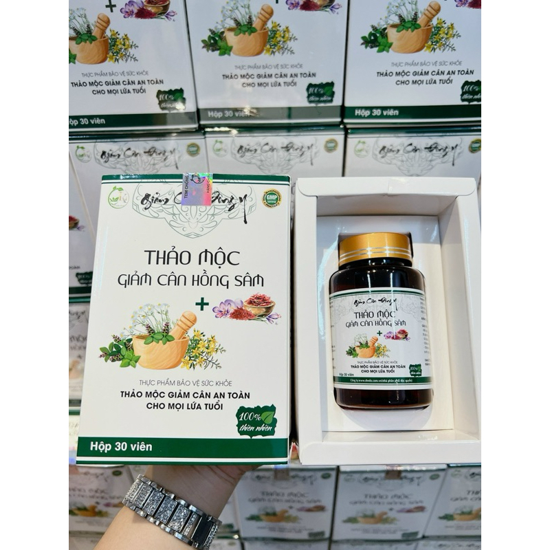 Giảm Cân Hồng Sâm + Saffron