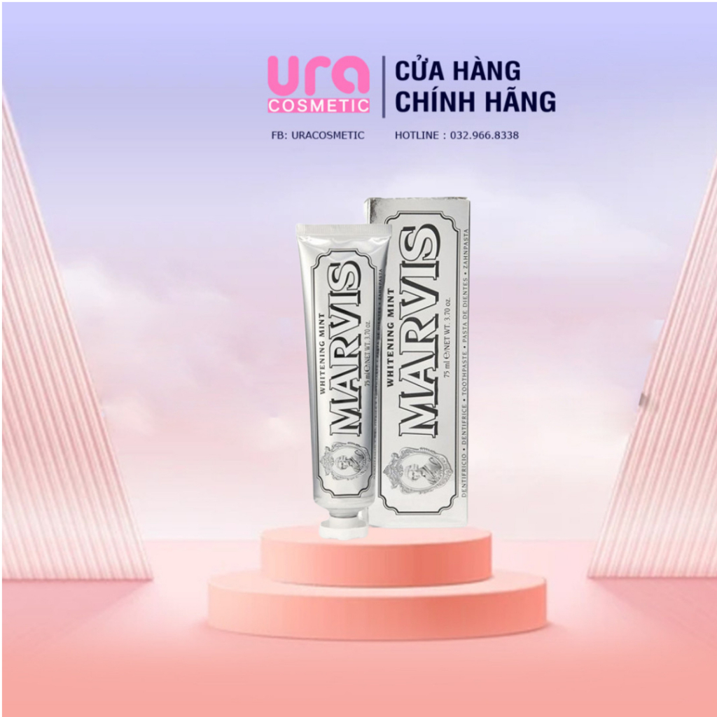 Kem đánh răng Marvis Whitening Mint 85g