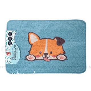 Thảm cotton chữ nhật choice l blue 40x60cm