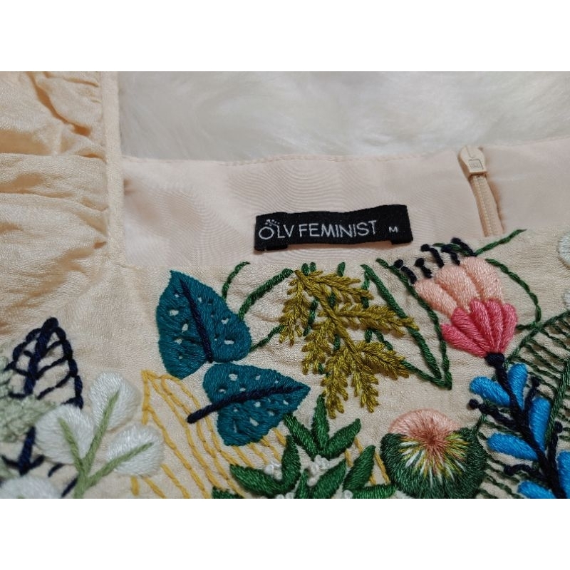 Đầm OLV, size M, cắt tag giặt chưa mặc