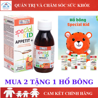 Siro ăn ngon cho bé, tăng sức đề kháng, tăng chiều cao Special Kid Appetit+ 125ml vị cam nhập khẩu Pháp HCM PHARMA SPC02