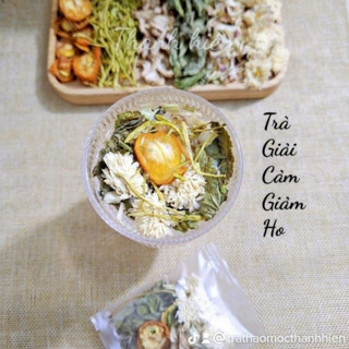 TRÀ GIẢI CẢM GIẢM HO (giải say)