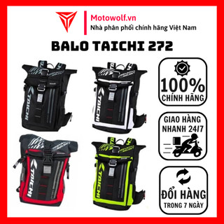 Balo taichi rsb272 chống nước có đèn led đi đêm - motowolf việt nam chính hãng