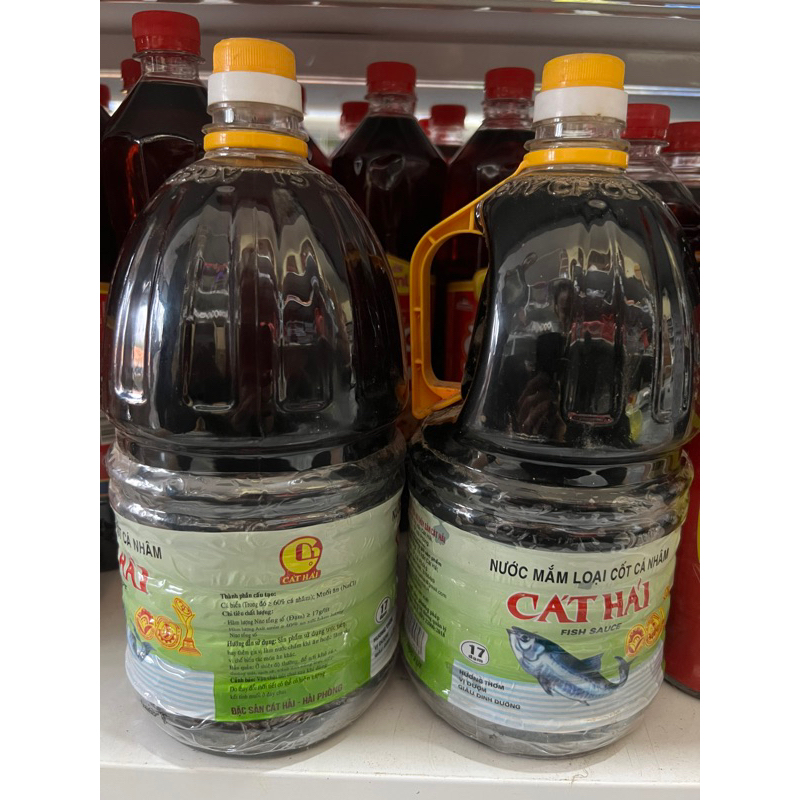 Nước mắm cốt cá nhâm Cát Hải 2l