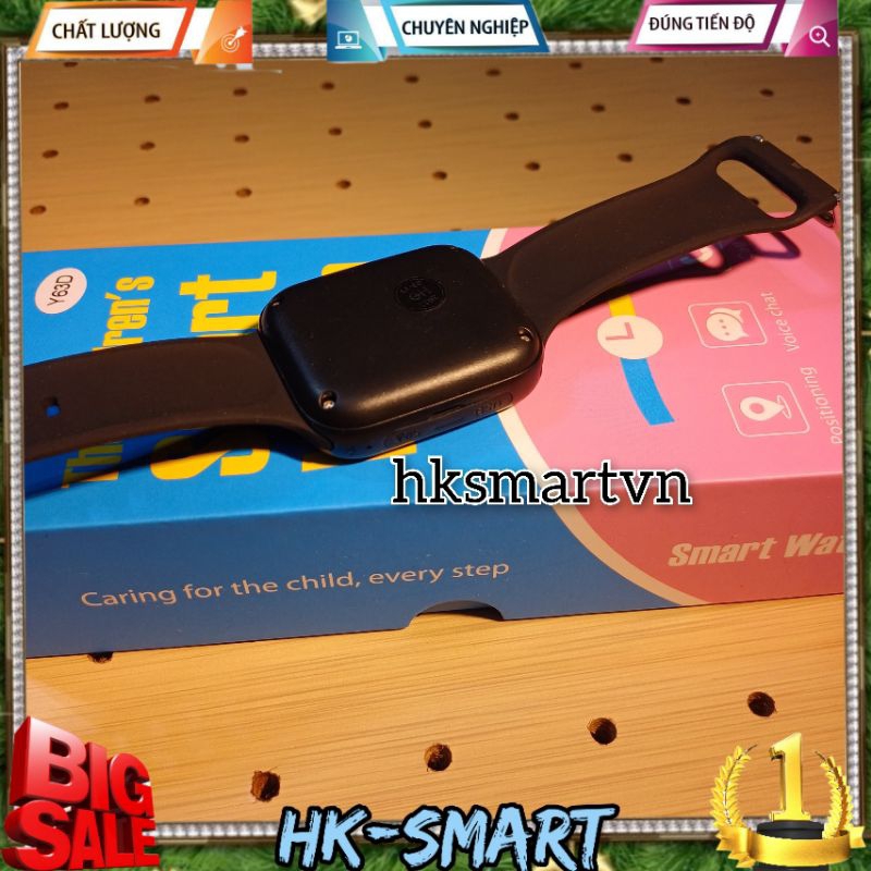 Đồng hồ thông minh HKSMART Y63, Gọi Video 4G, định vị wifi, LBS
