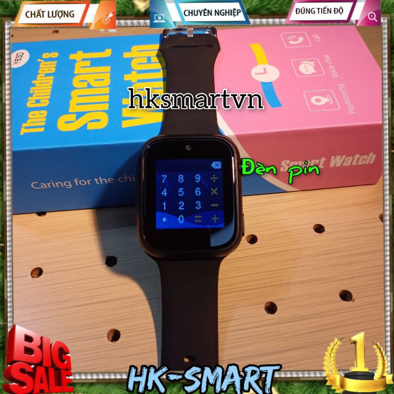 Đồng hồ thông minh HKSMART Y63, Gọi Video 4G, định vị wifi, LBS