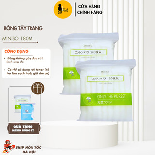 Bông Tẩy Trang Miniso 180 Miếng - HB0207