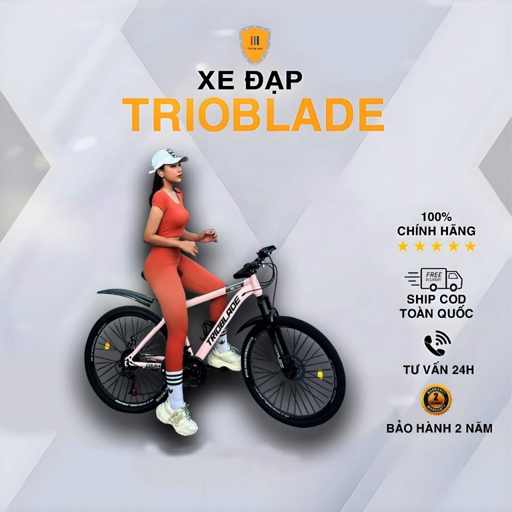 Xe đạp địa hình 26inch TRIOBLADE Nguyễn Thảo Mẫu Mới