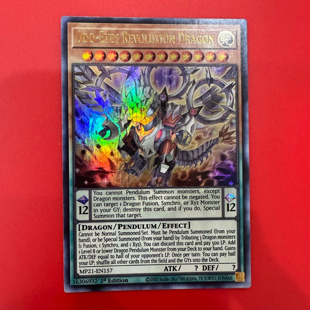 Odd-Eyes Revolution Dragon