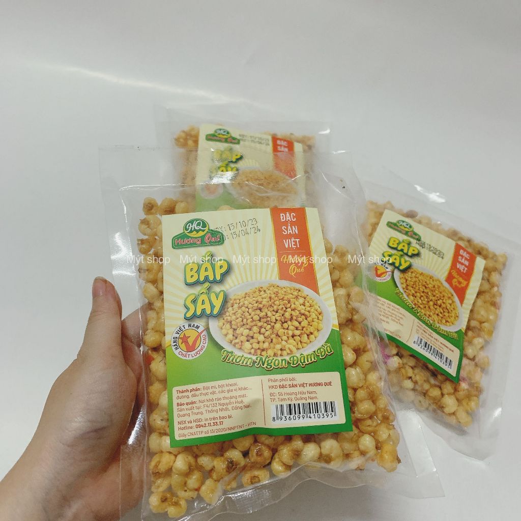 Bắp sấy đặc sản hương việt giòn giòn ngon mê ly- đã đạt được hàng Việt Nam chất lượng cao