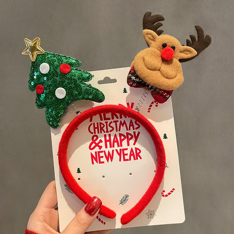 Bờm noel kute cho bé quà tặng noel giáng sinh