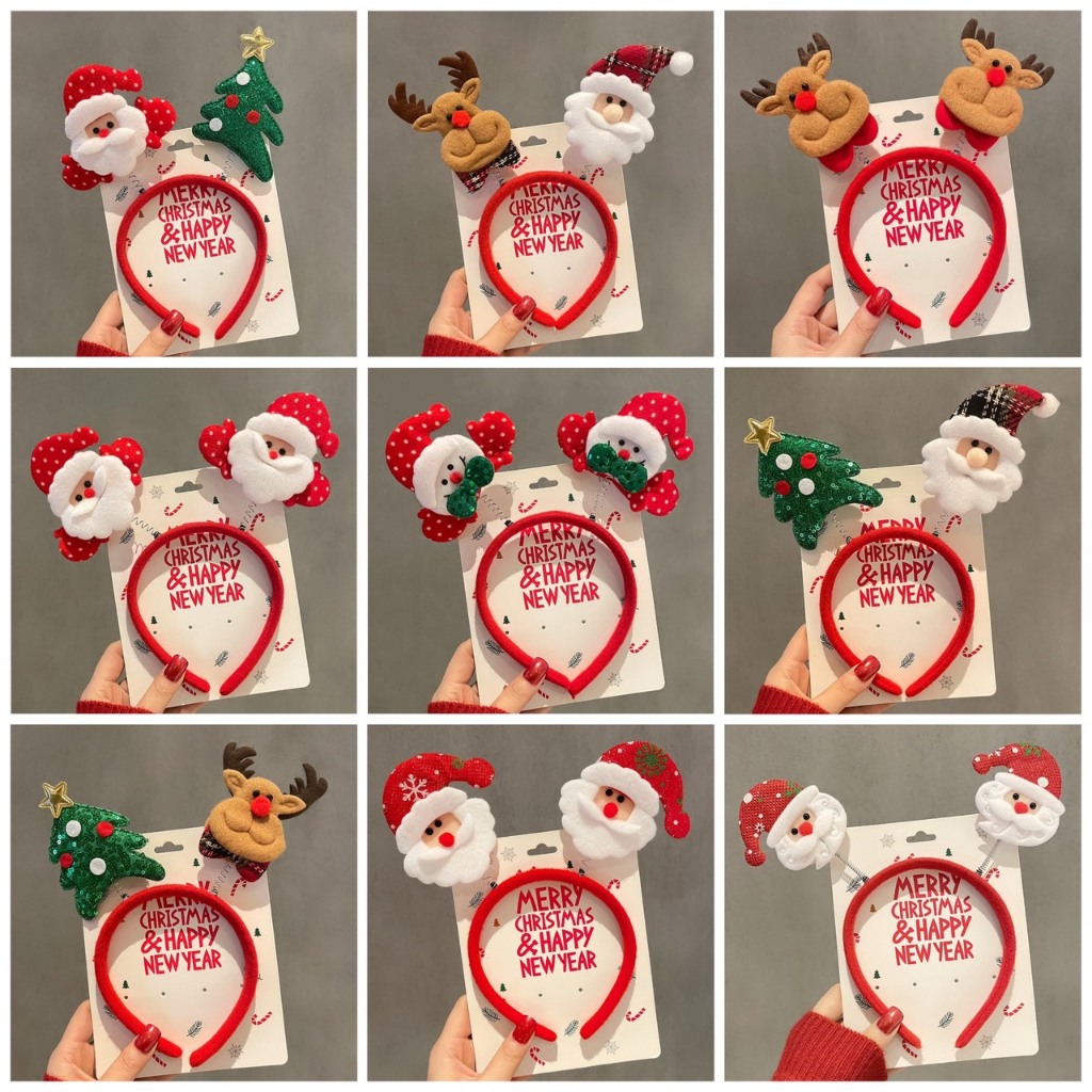Bờm noel kute cho bé quà tặng noel giáng sinh