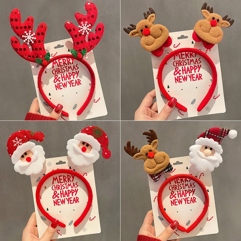 Bờm noel kute cho bé quà tặng noel giáng sinh