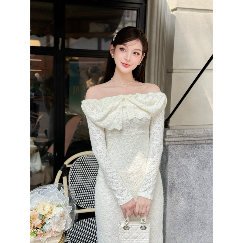 ĐẦM BẸT VAI TAY DÀI - C05259