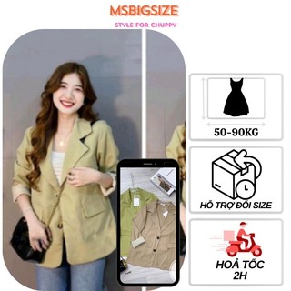 size v1 110~130cm  BIGSIZE Áo khoác blazer AK29 AK37 Màu sắc: đen - xanh - nude - hồng - vàng - caro