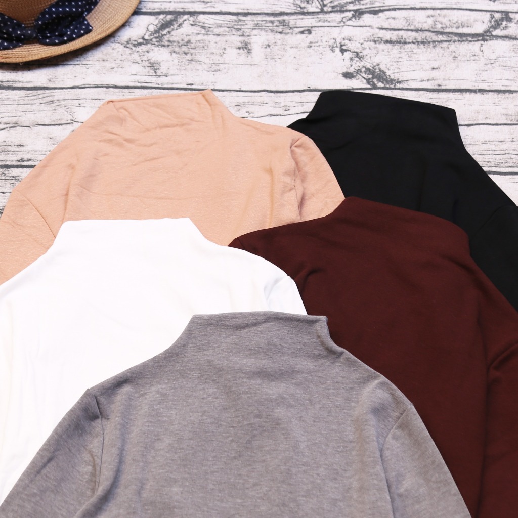 ÁO GIỮ NHIỆT LÓT BÔNG CỔ CAO