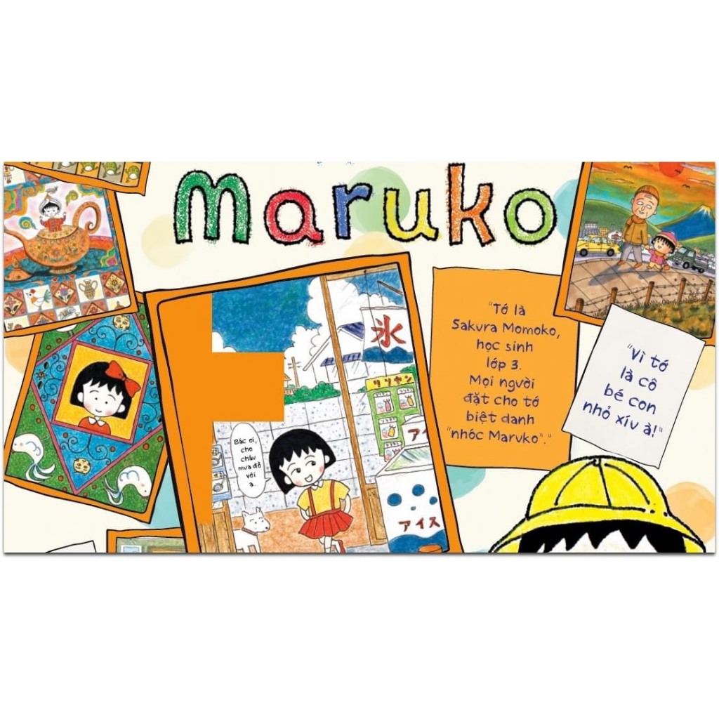 Nhóc Maruko tập 1,2 nguyên seal kèm poster và ống bảo vệ