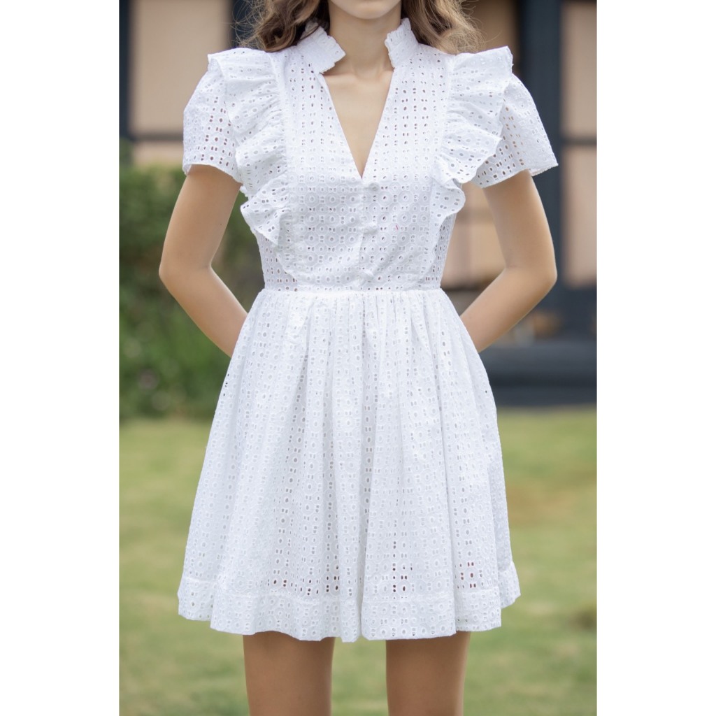 Folie white dress