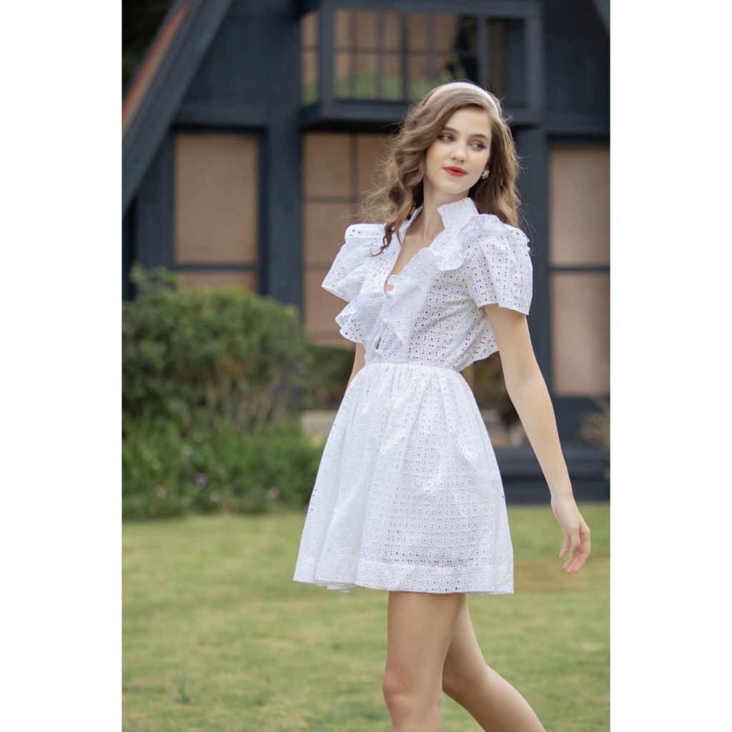 Folie white dress