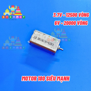 Động cơ motor mô tơ mini 180PH điện áp 3V - 7.2V tốc độ cao 27300 vòng từ tính mạnh - LK0105