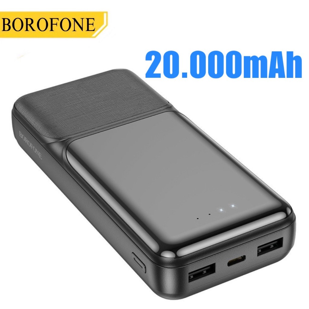 Sạc dự phòng 20000mAh BOROFONE nhỏ gọn pin dư phòng dung lương 10000 20000 30000