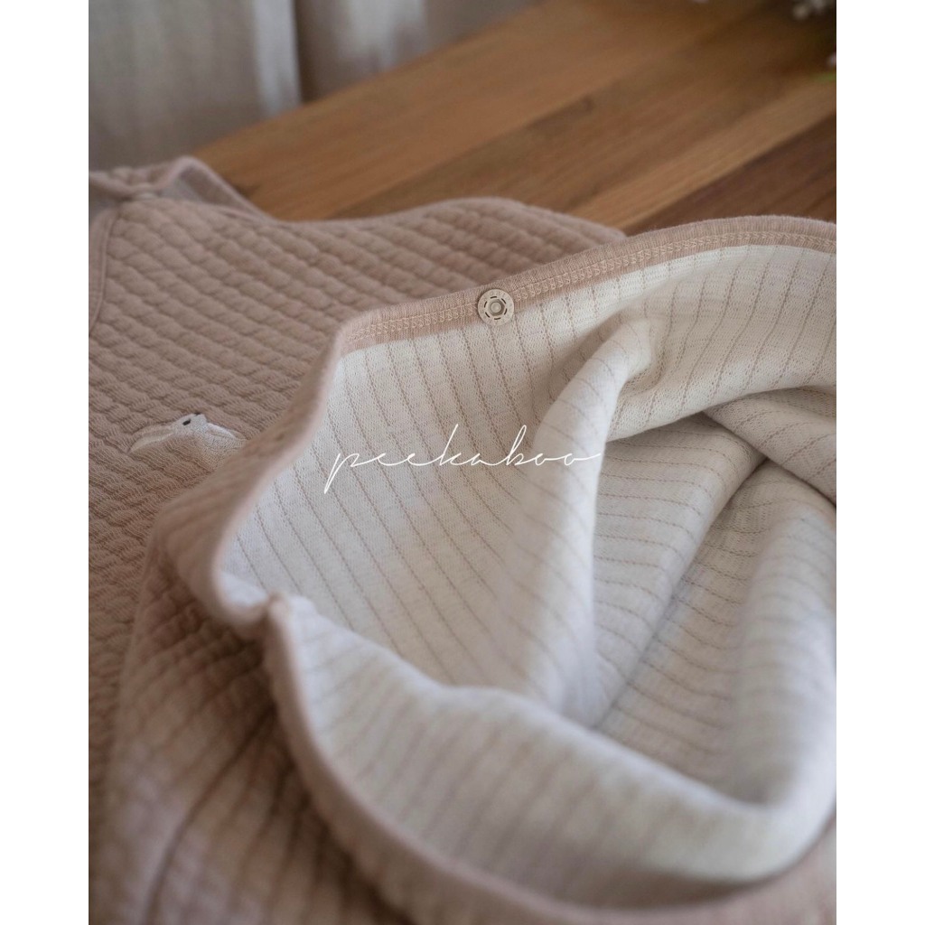 |PEEKABOO| TÚI NGỦ THỎ THÊU