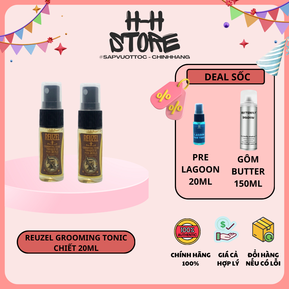 Xịt tạo phồng Reuzel Spray Grooming Tonic 20ml (bản dùng thử)
