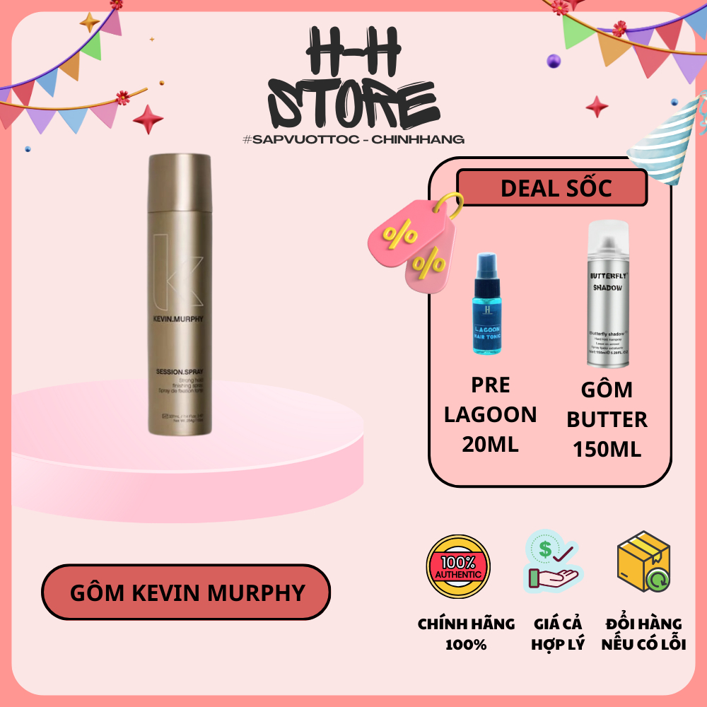 [ CHÍNH HÃNG ] Gôm xịt tóc Kevin Murphy Session Spray