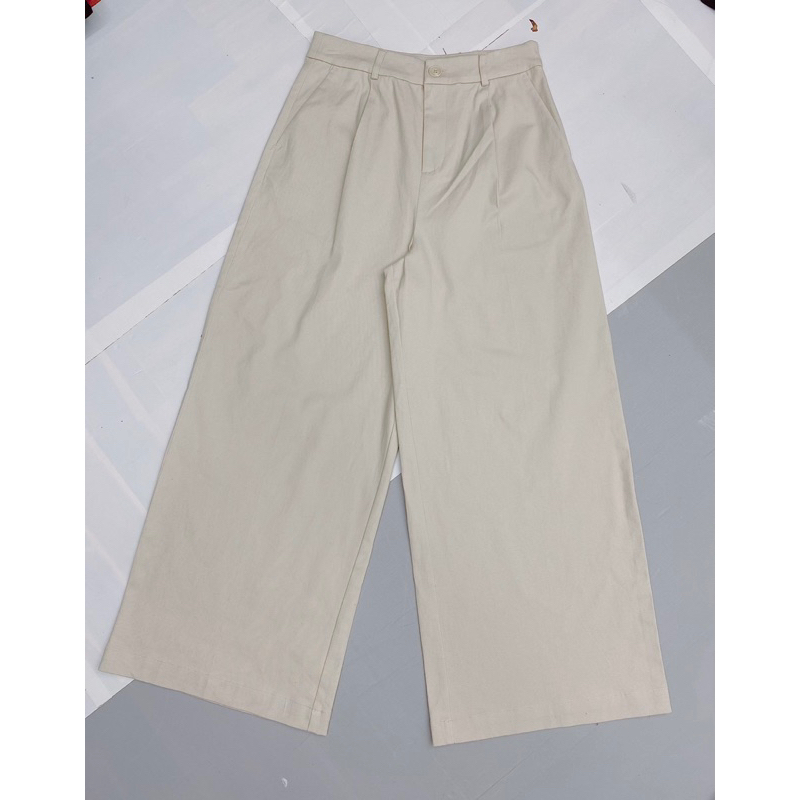 Quần kaki ống rộng Ten111