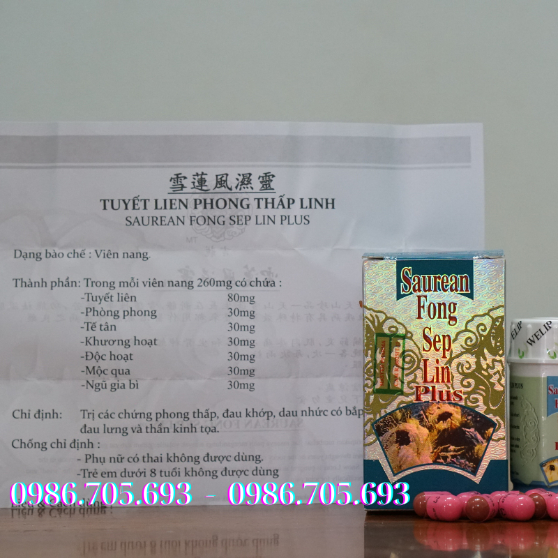 Tuyết Liên Phong Thấp Linh Malaysia 30 Viên – Hỗ trợ cơ – xương khớp – đau nhức