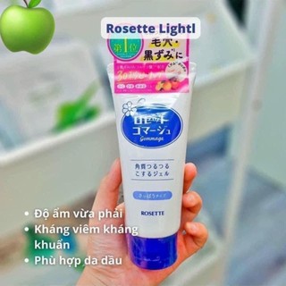 Tẩy da chết rosette nhật