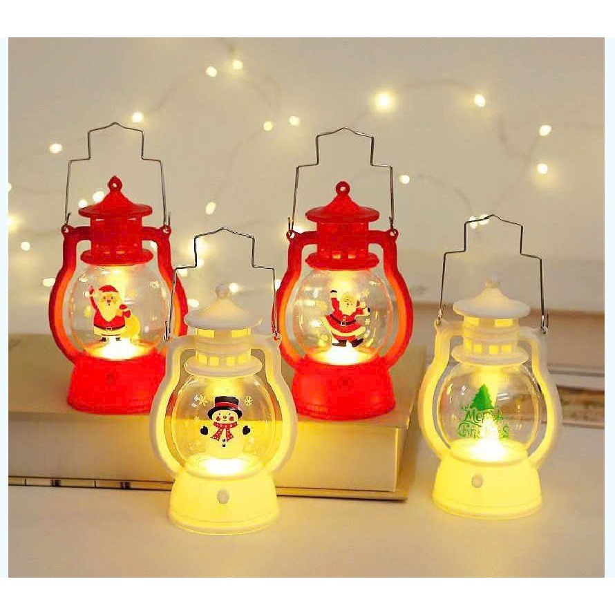 Đèn Lồng LED Mini  Trang Trí Giáng Sinh - Phụ Kiện Decor Cây Thông Noel